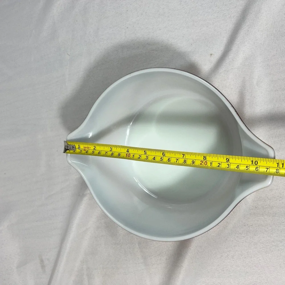 Pyrex 475-B Old Orchard 2.5 Qt Cinderella Casserole Bowl No Lid Brown Fruit VTG